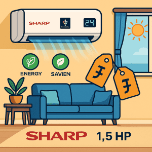 اسعار التكييفات 1.5 حصان شارب 2024: دليلك الشامل للشراء